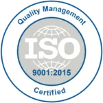 ISO 9001:2015 Quality Management certified